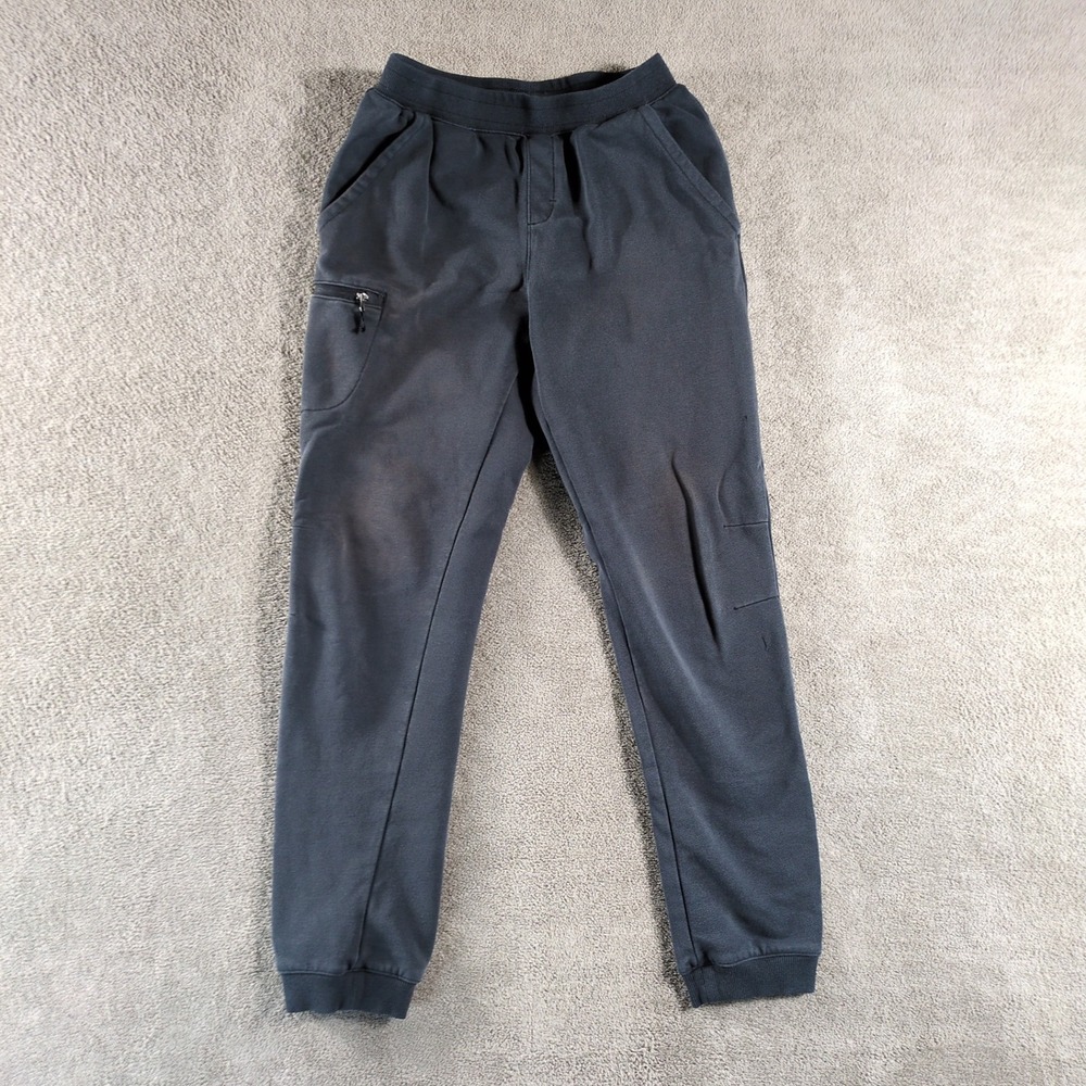 Columbia Kids Jogger Sweatpants Gray Size L Elastic Waist Pockets Zipper